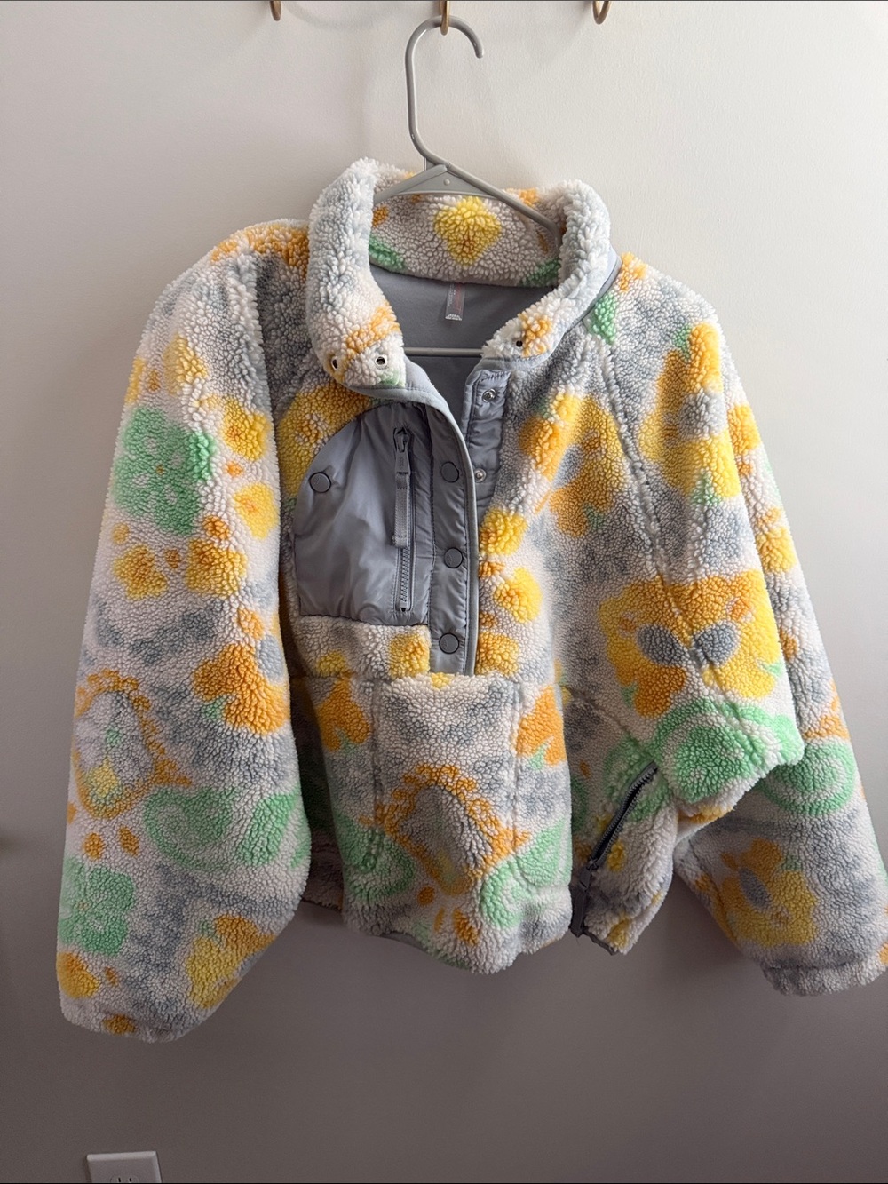 NWOT Free People Hit the Slopes Sherpa Jacket